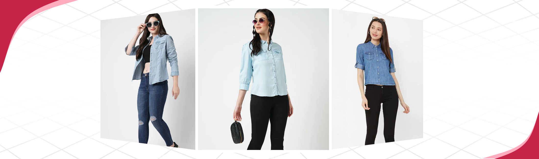 blue jeans shirt matching pant