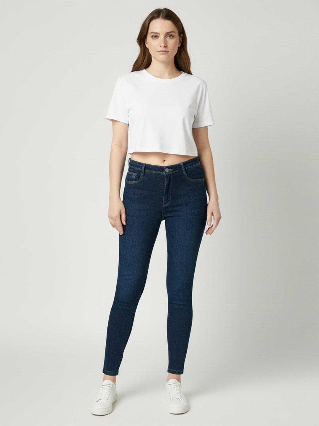 Women High-Rise Skinny Jeans