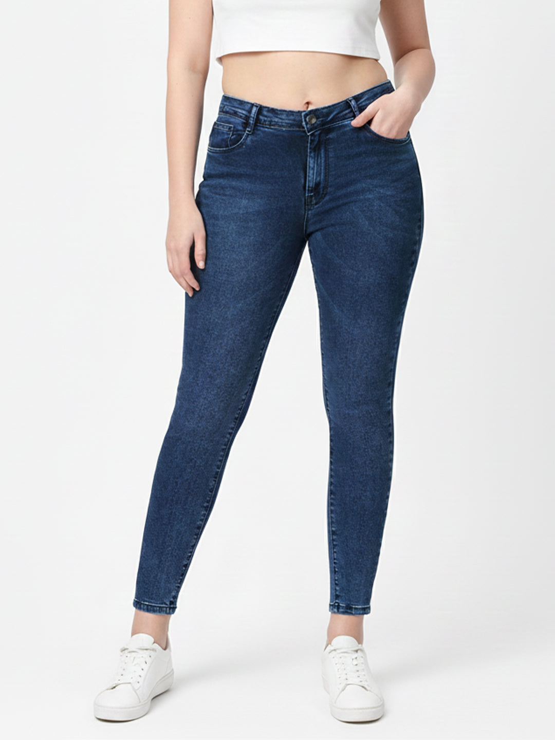 Women High-Rise Skinny Jeans
