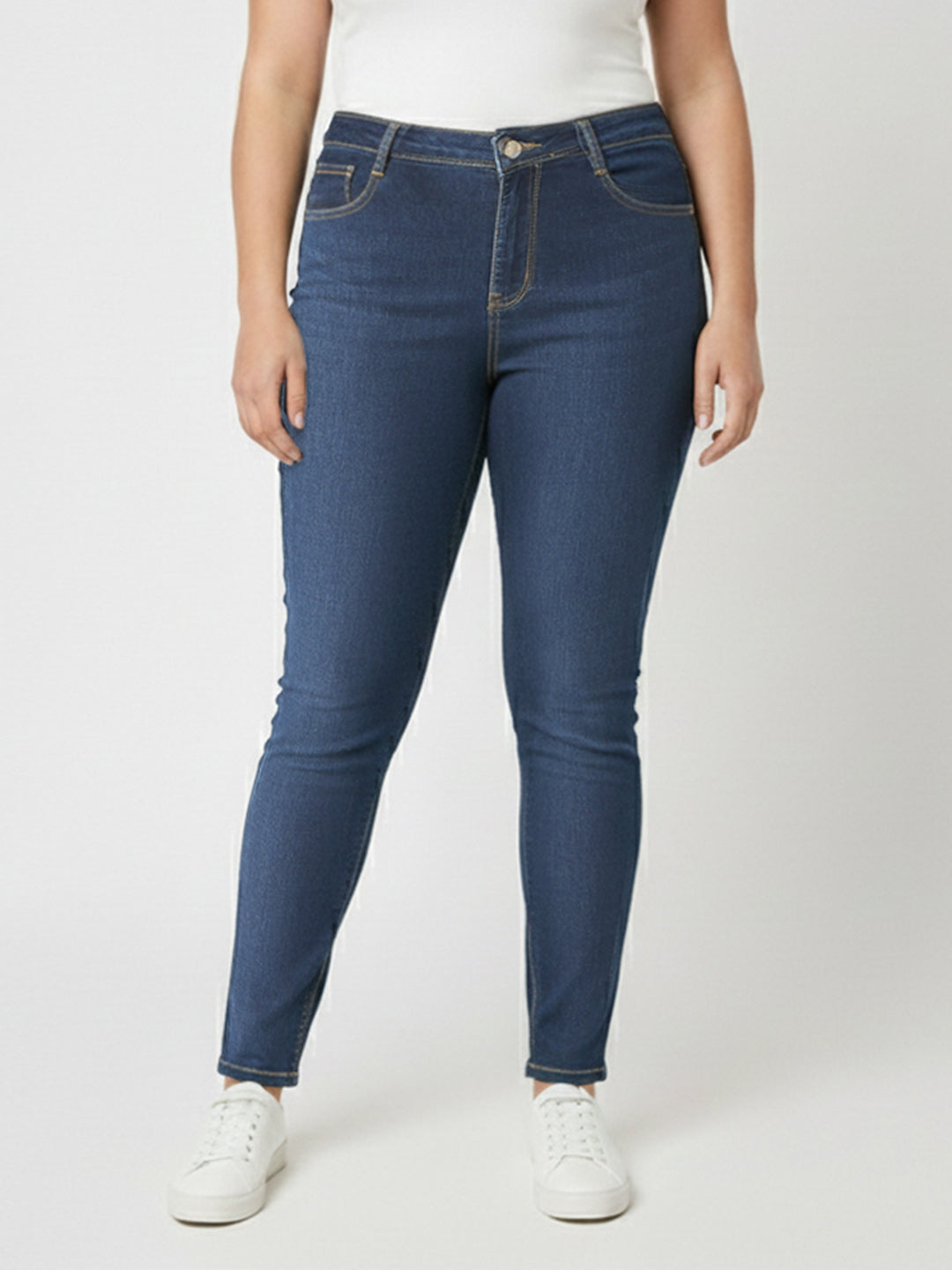 Kraus Kurve Women High-Rise Skinny Fit Jeans