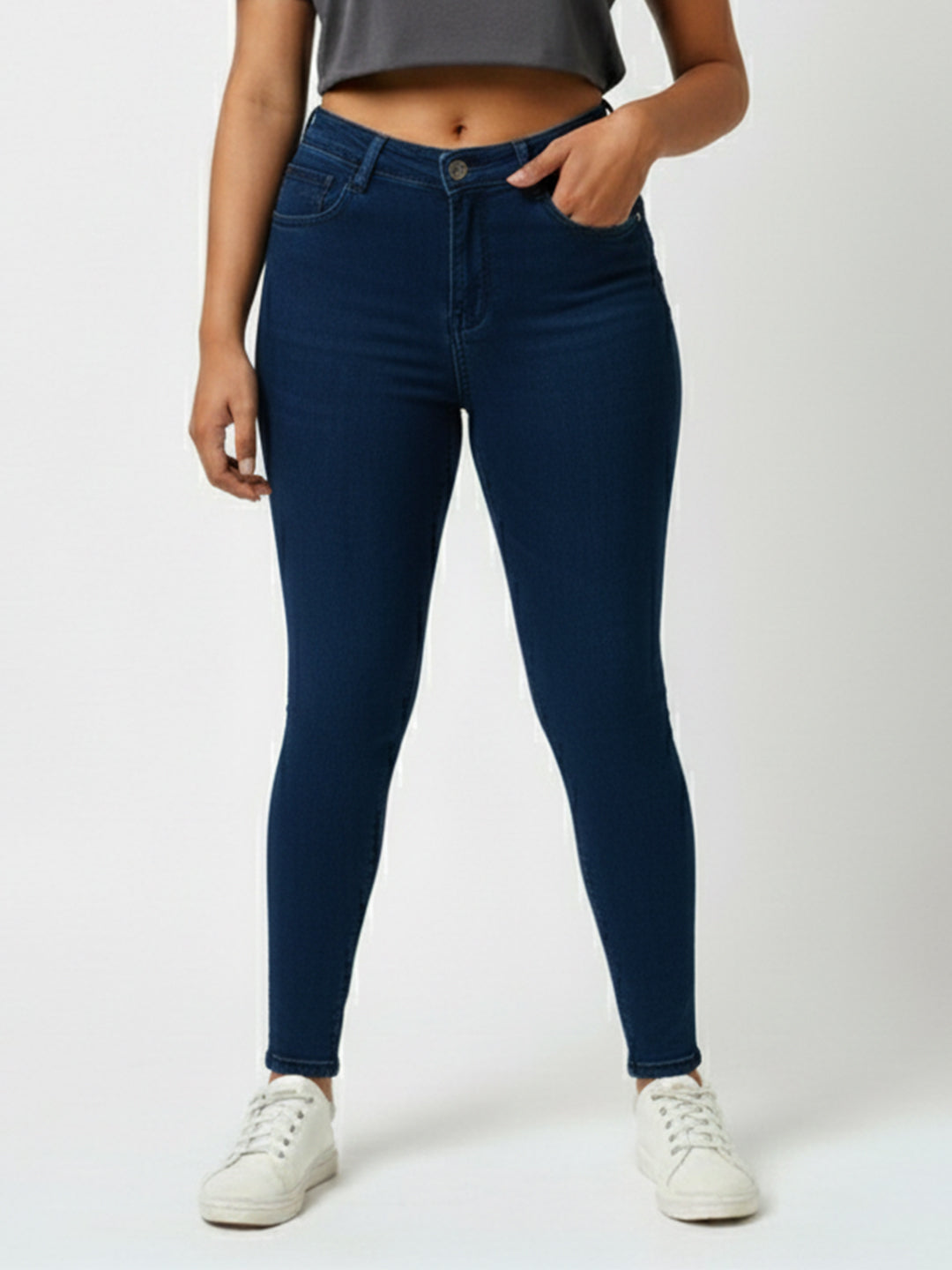Women Mid-Rise Sculpt Fit Jeans
