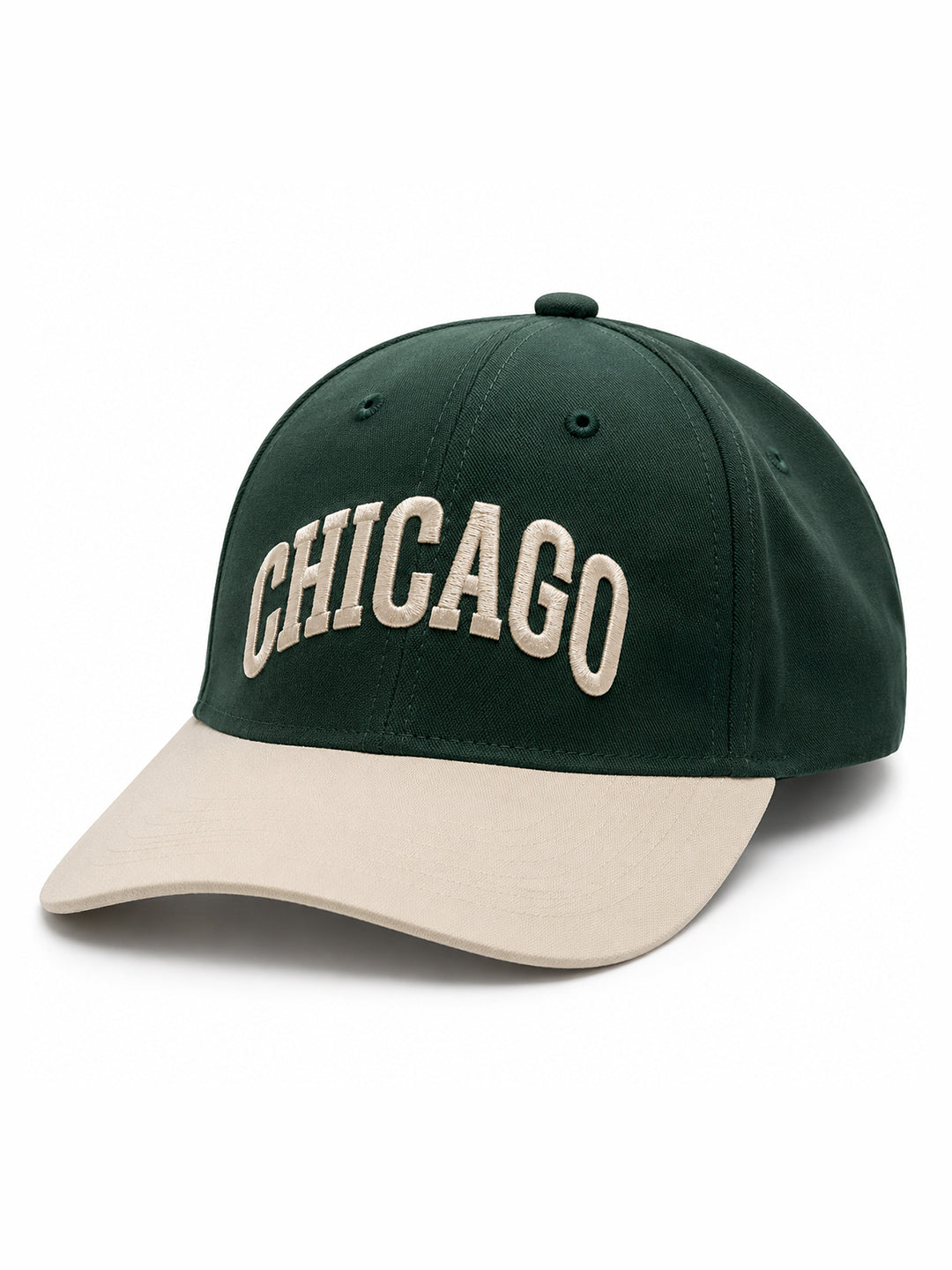 Kraus Bottle Green/Ivory Casual Cap