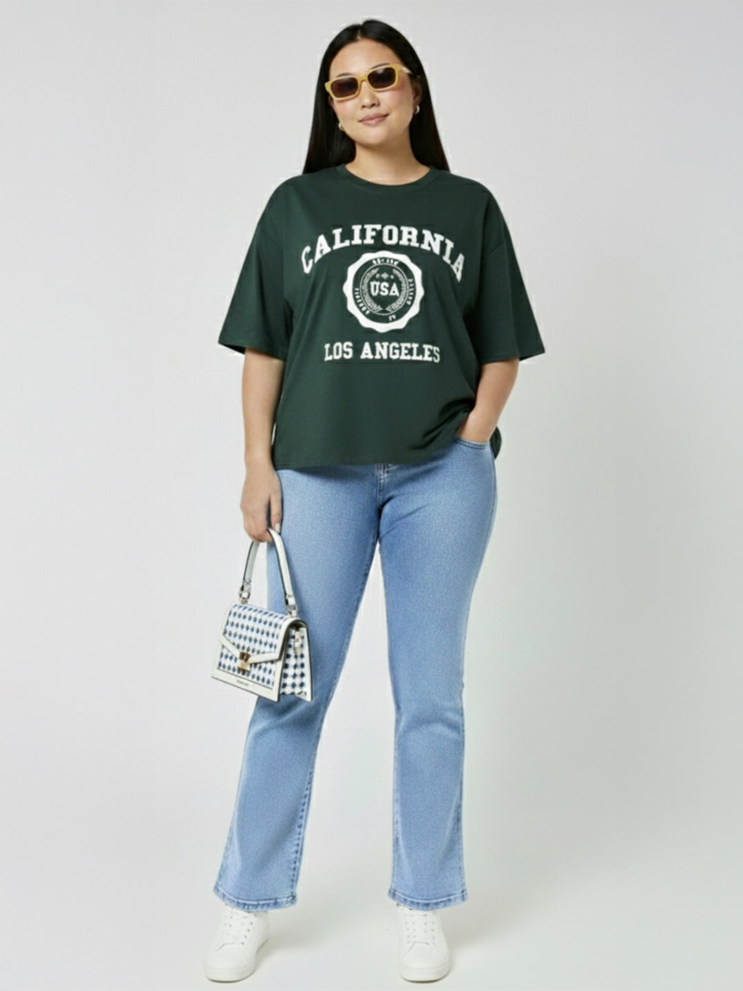 Women Blue High-Rise Flare Jeans