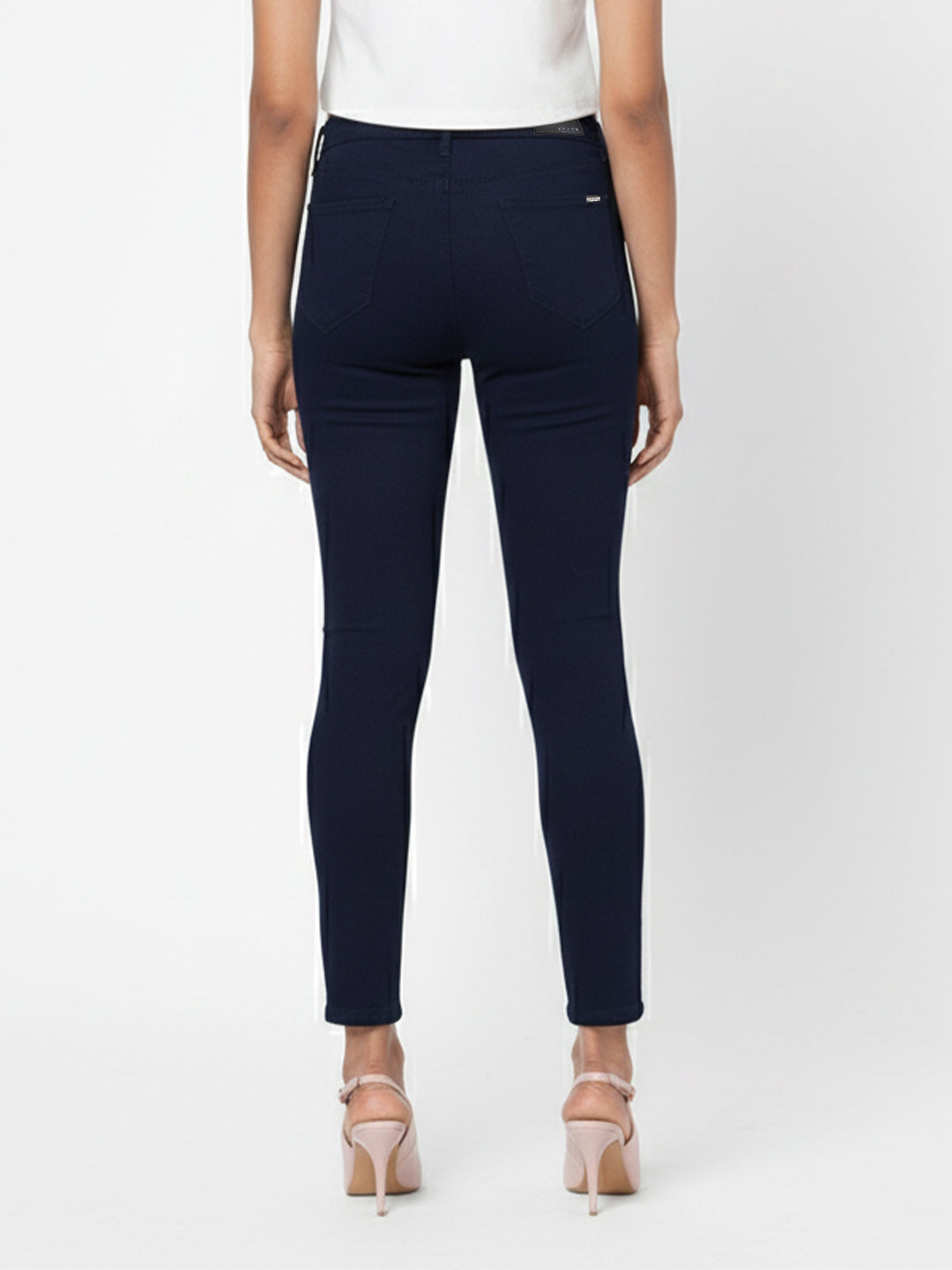 Women Ink Blue High-Rise Skinny Jeans