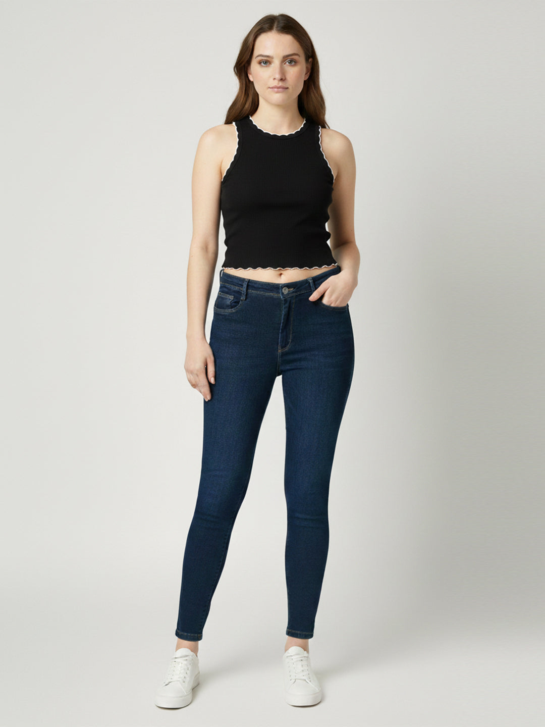 Women High-Rise Skinny Jeans