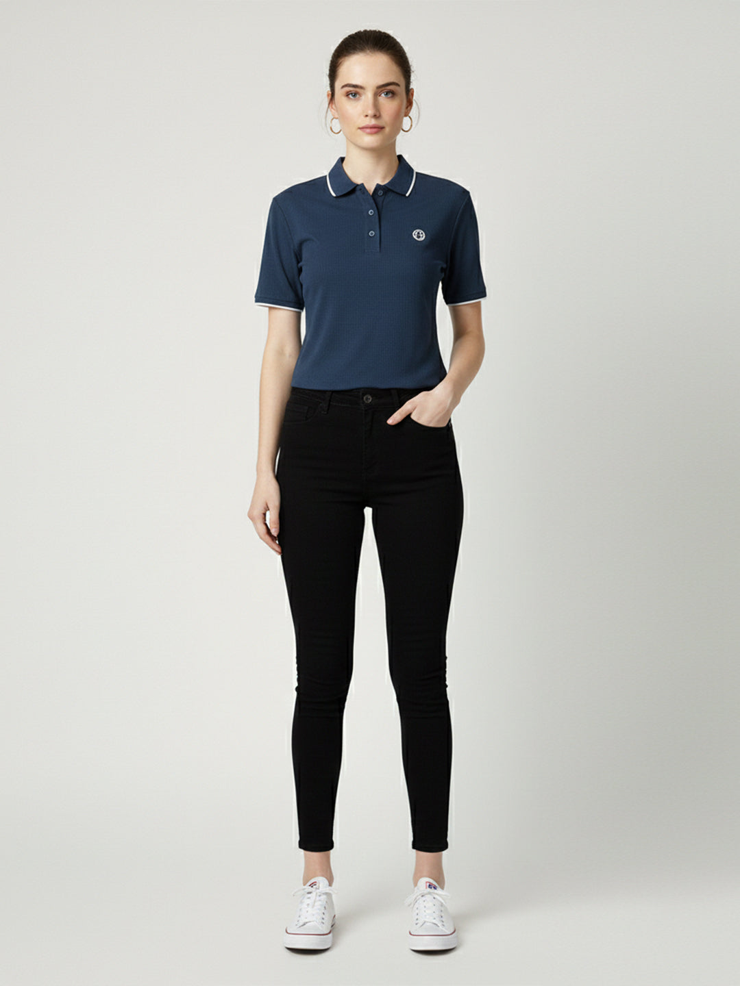 Women Mid-Rise Skinny Jeans