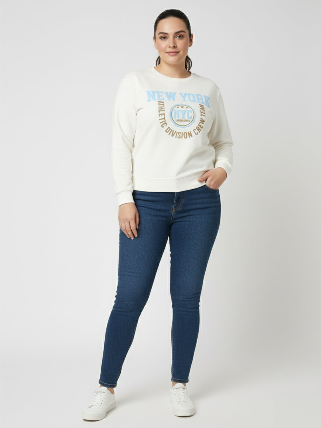 Kraus Kurve Women High-Rise Skinny Fit Jeans