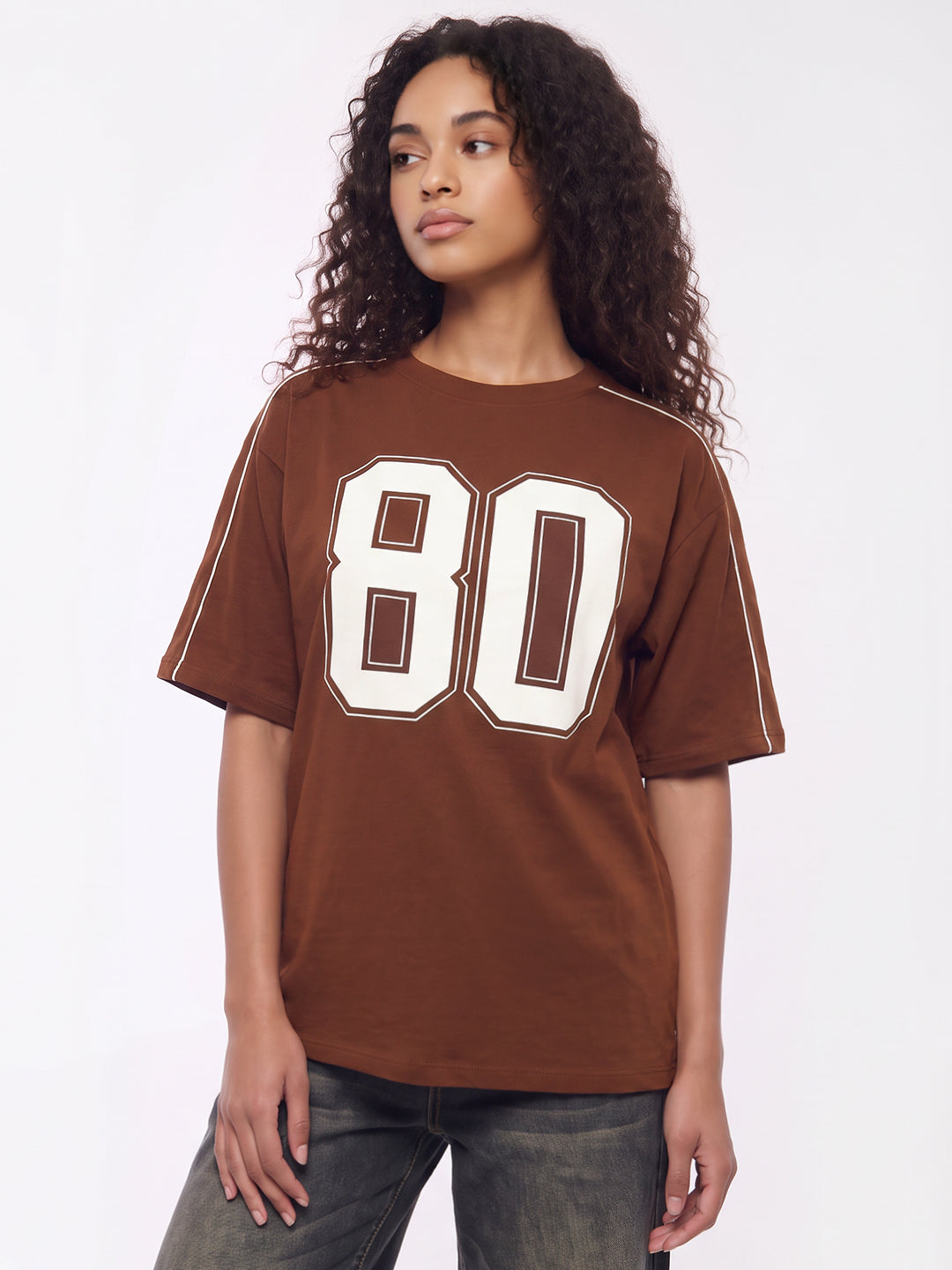 Sepia Oversized T-Shirt