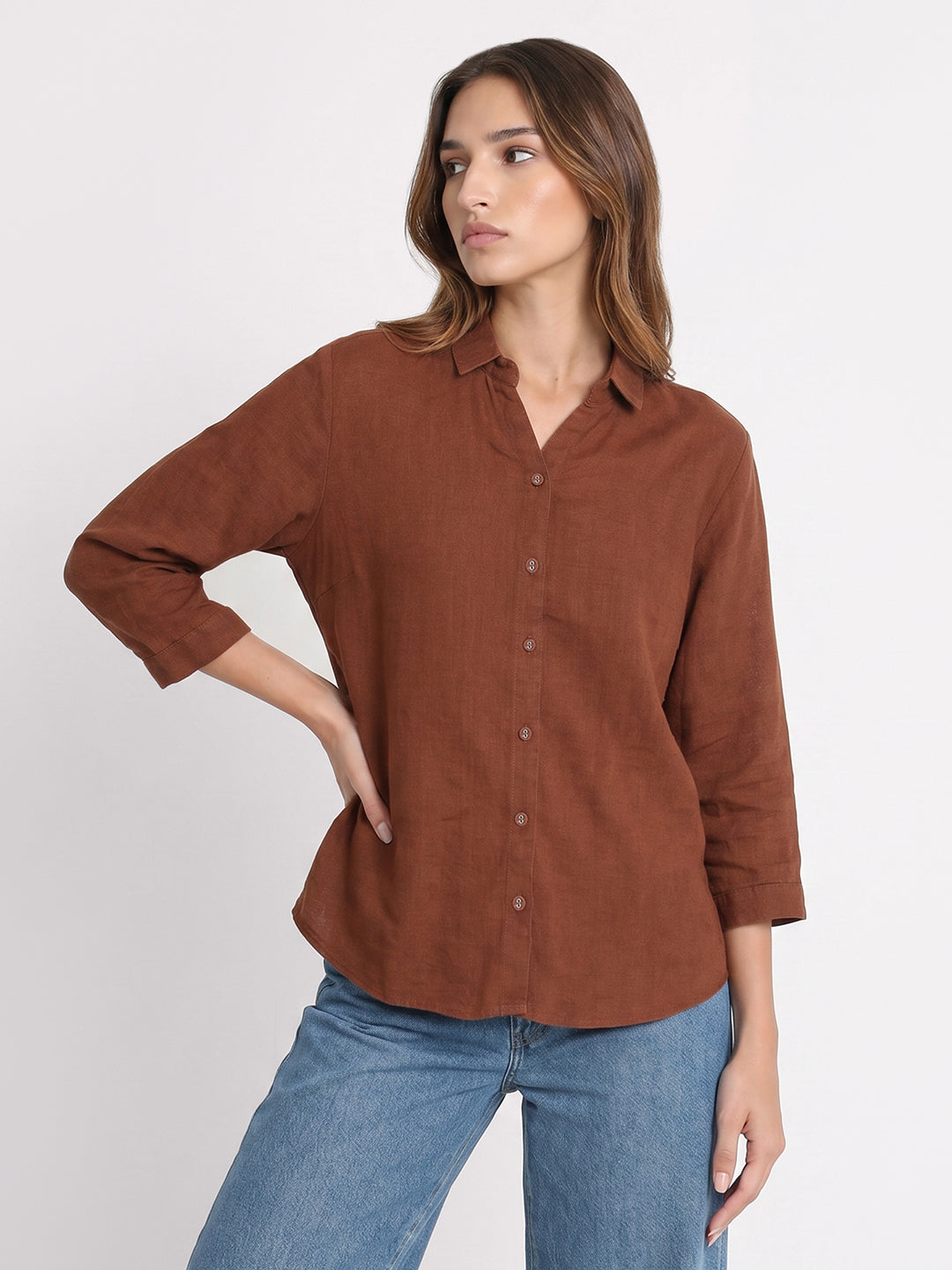 Women Sepia Shirt