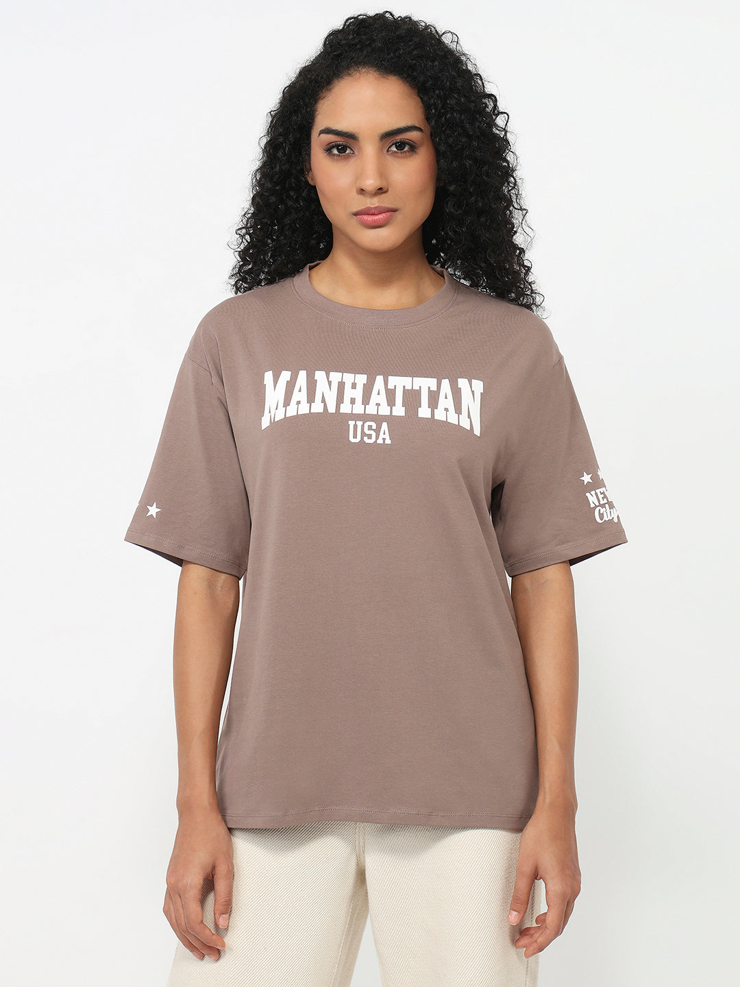 Women Oyster Oversized T-Shirt