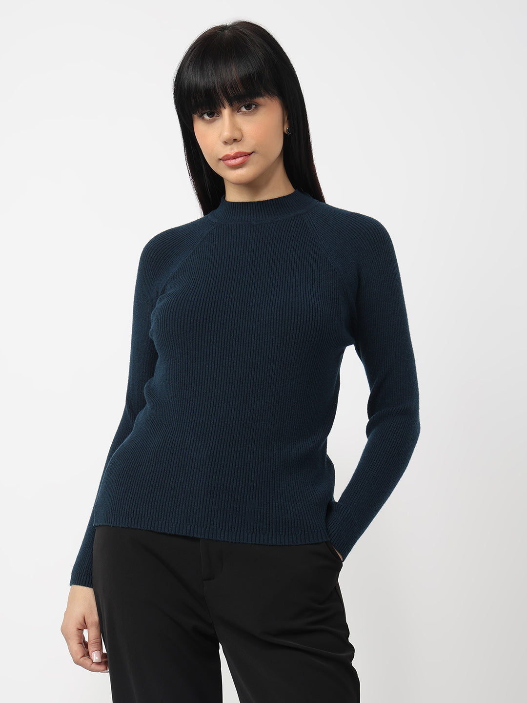 Women Airforce Slim Fit Sweater