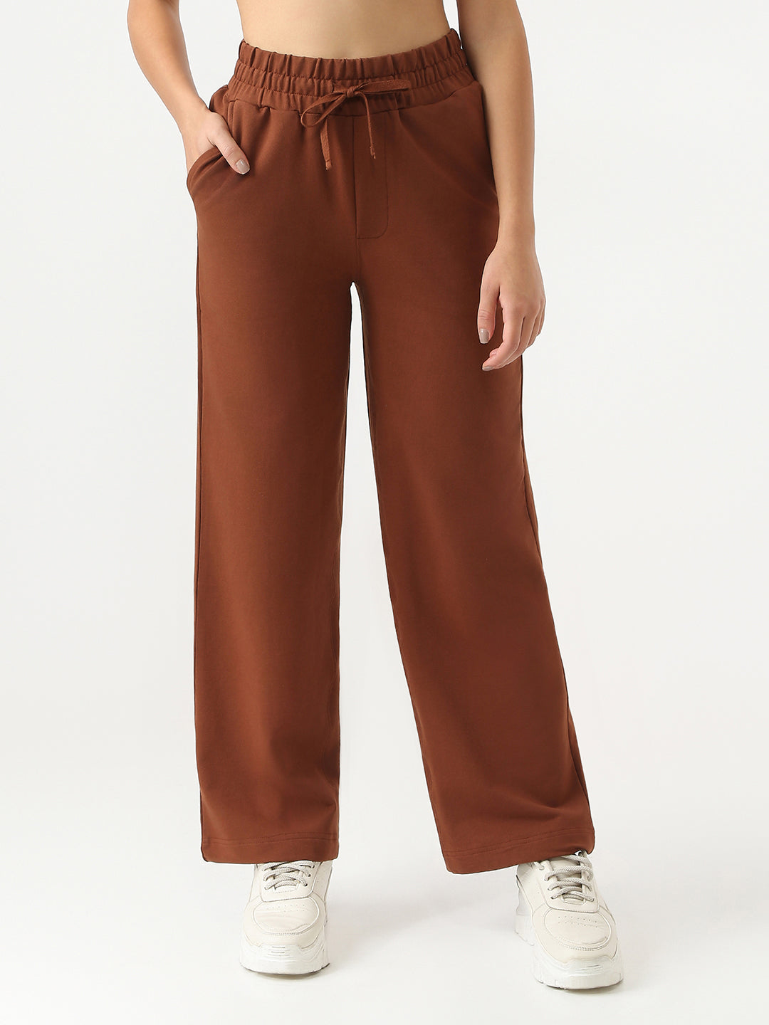 Women Sepia High-Rise Treggings