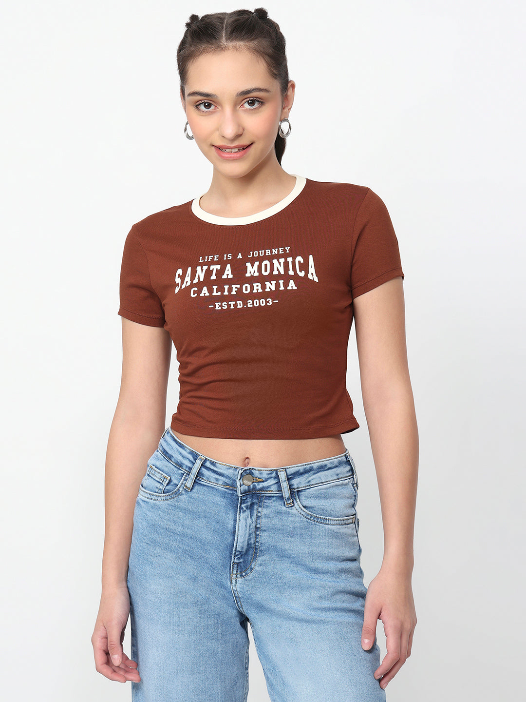 Women Sepia Genz Tees