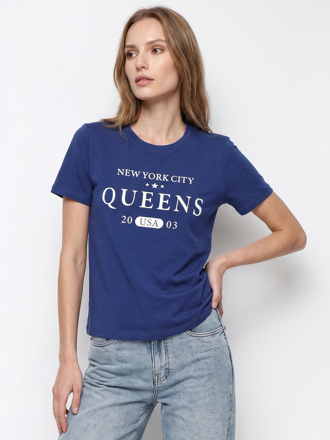 Women Indigo Neo Tees