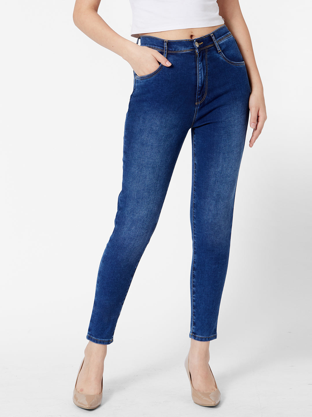 Women Super High-Rise Super Skinny Fit Jeans