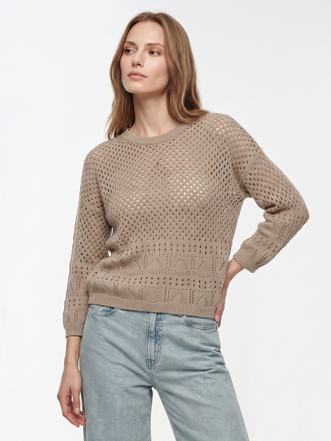 Women Champagne Ponitelle Top