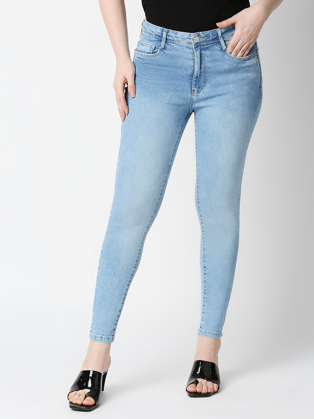 Women High-Rise Skinny Jeans