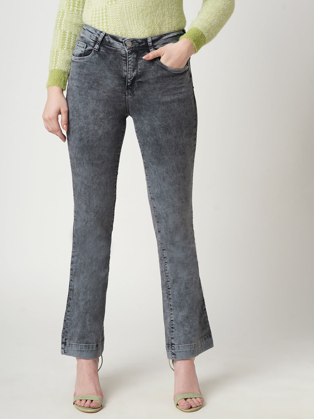 Women High-Rise Flare Jeans