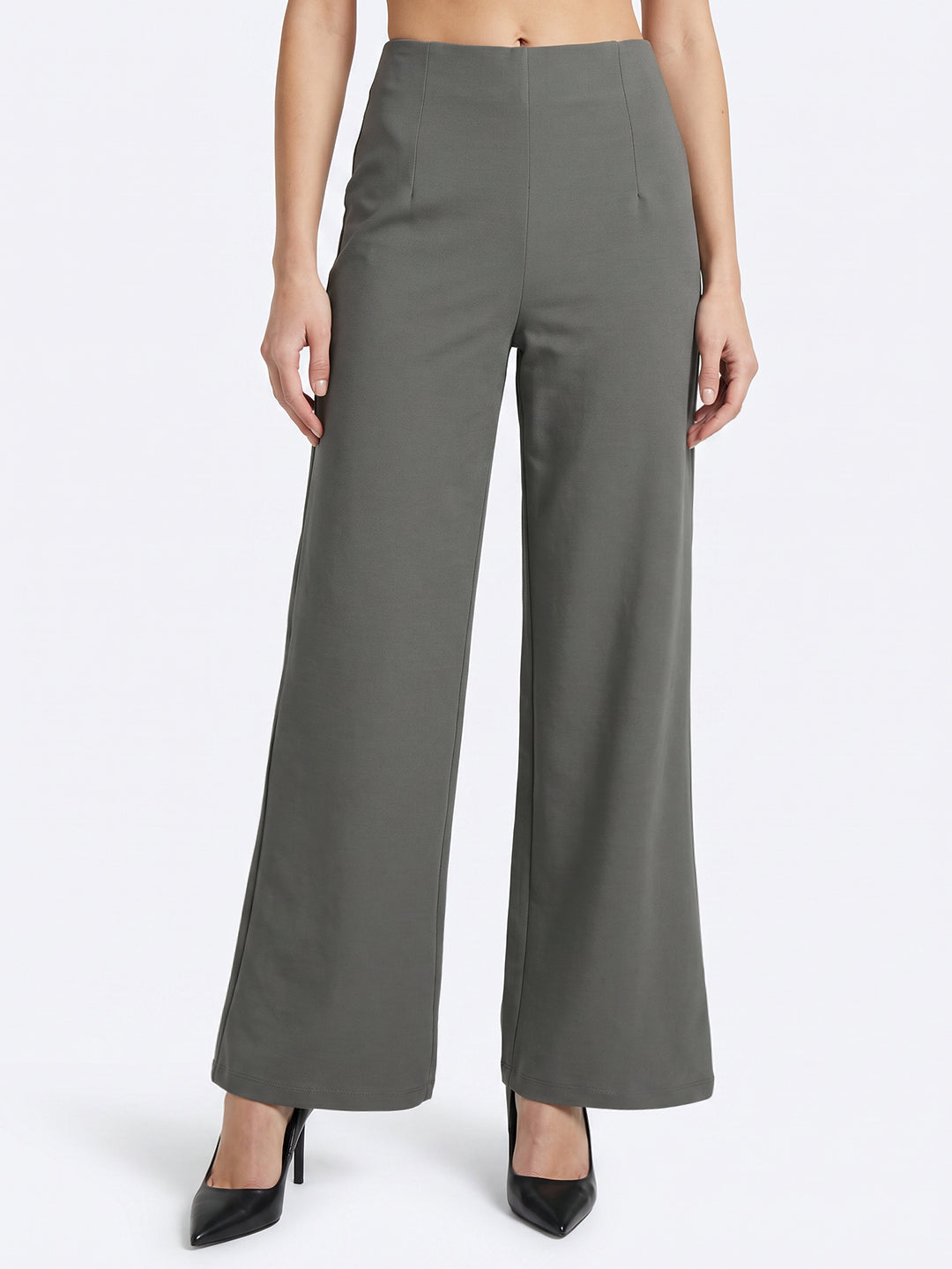 Oyster Super Wide Leg Treggings