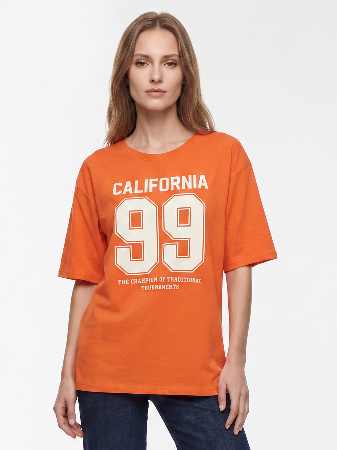 Women Autumn Glory Oversized T-Shirt