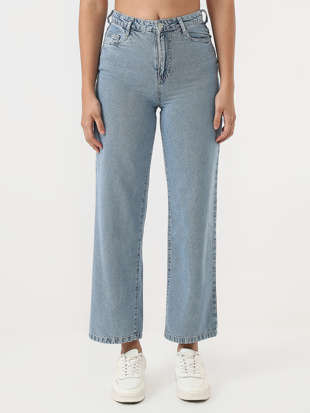 Women Ice Wide Leg Jeans