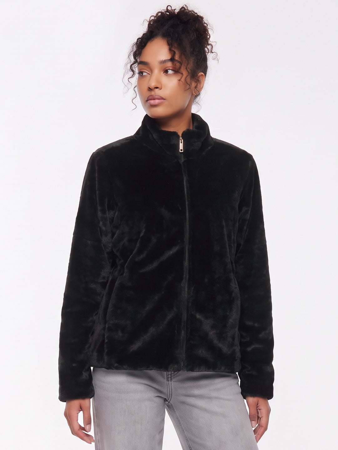 Black Winter Soft Jacket