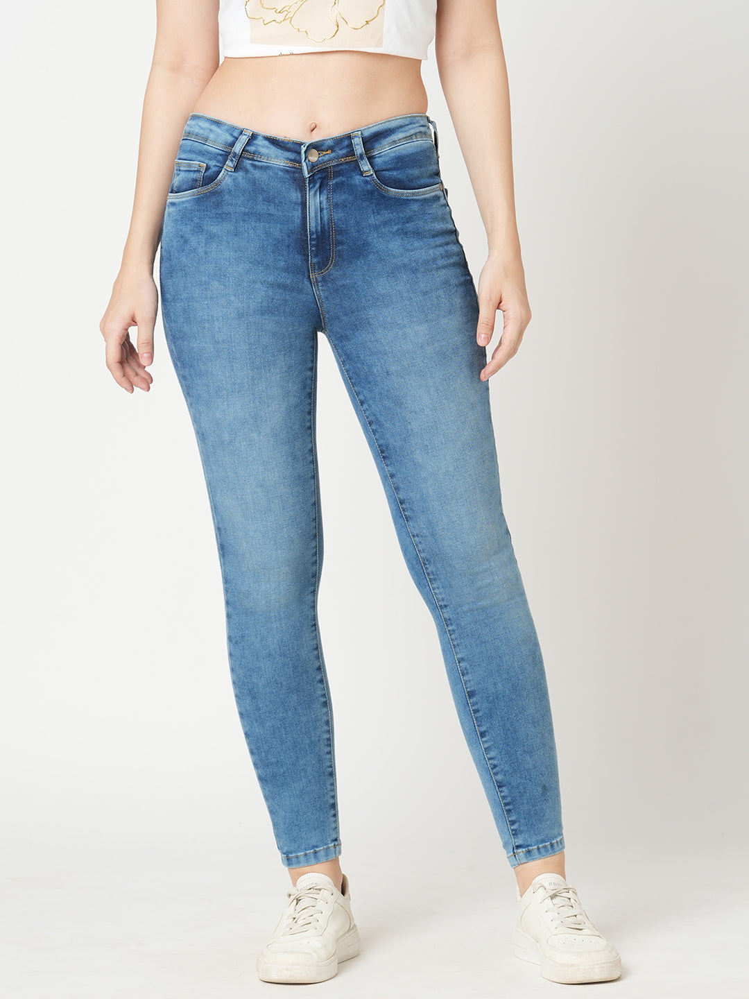 Women High-Rise Skinny Jeans