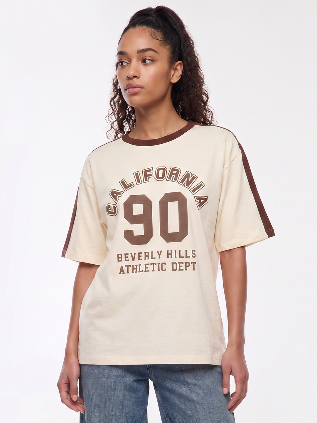 Ivory Oversized T-Shirt