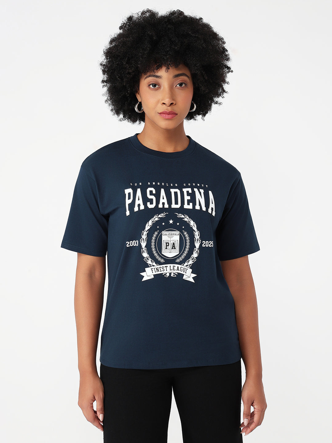 Women Airforce Slim Fit Oversized T-Shirt