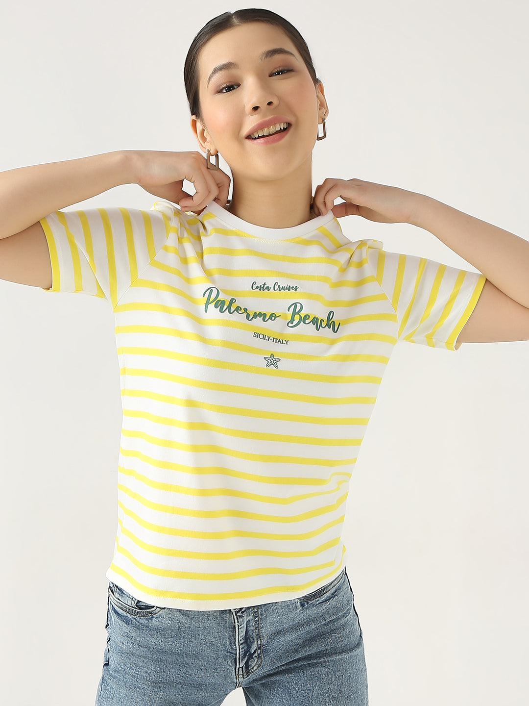 Women Striped T-Shirt