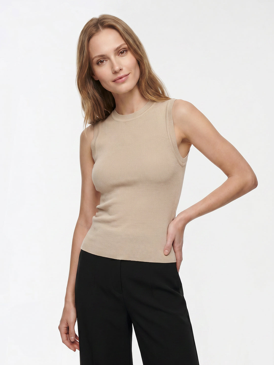 Women Champagne Tank Top