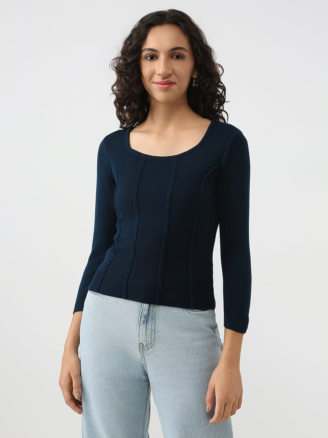 Women Flat Knit Top