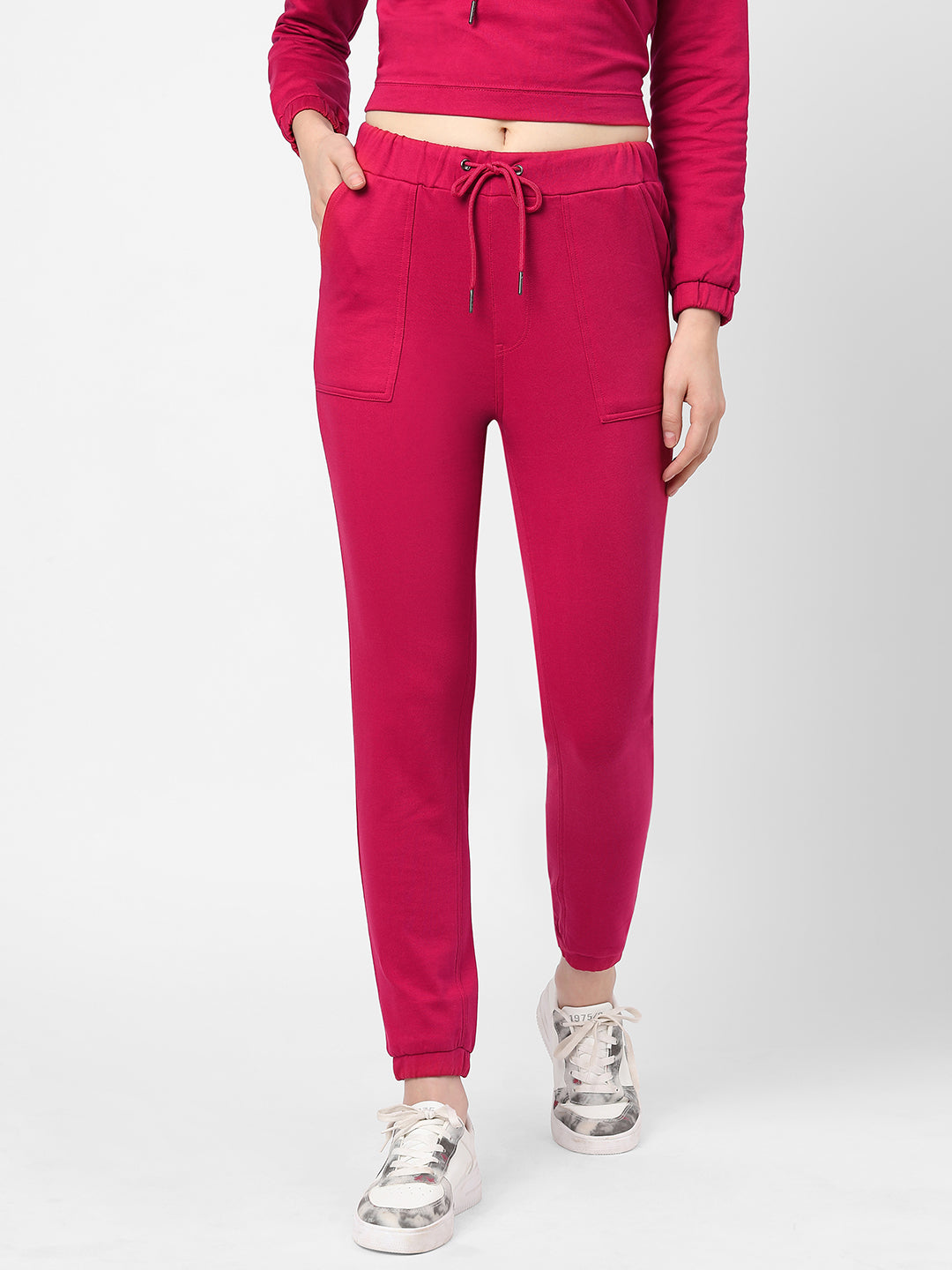 Women High-Rise Comfort Fit Joggers