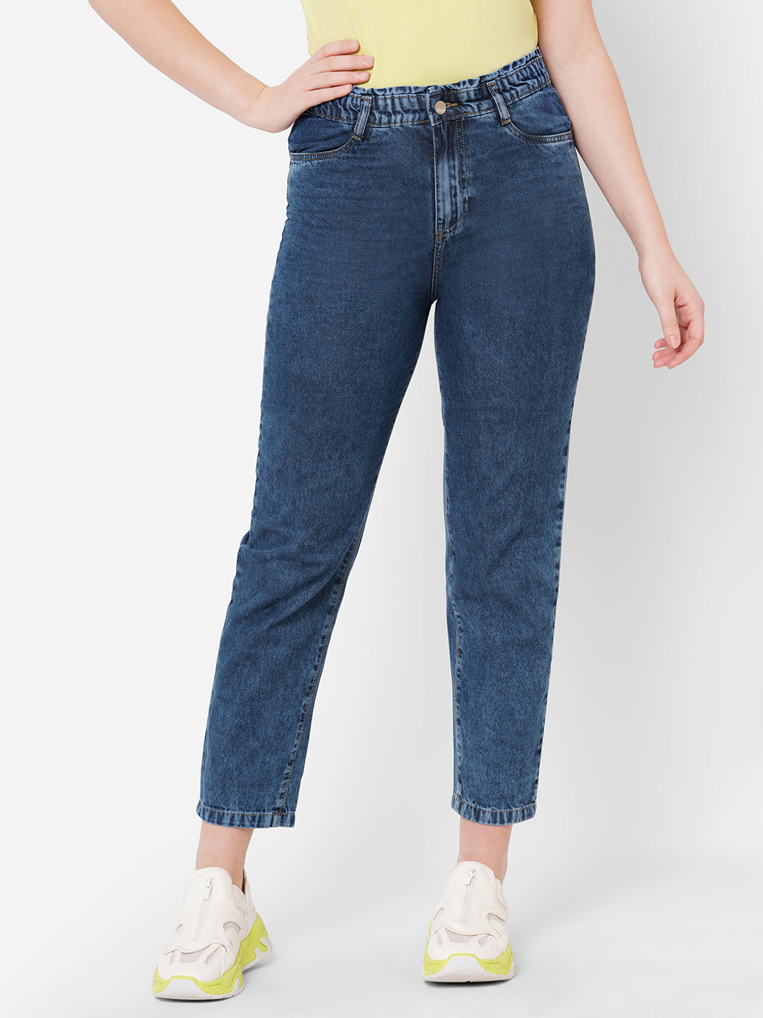 Women High-Rise Baggy Fit Jeans