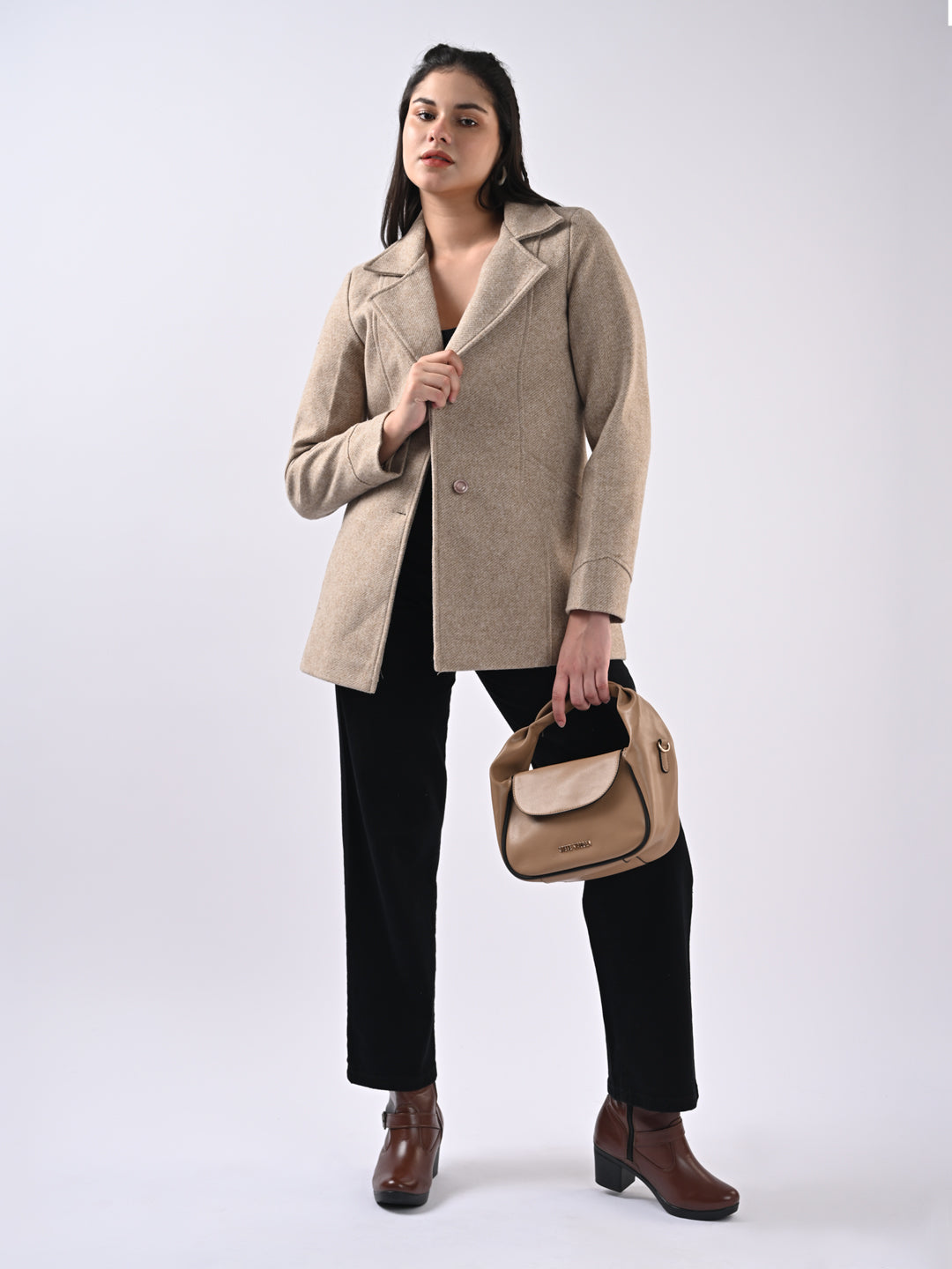 Women Solid Jacket
