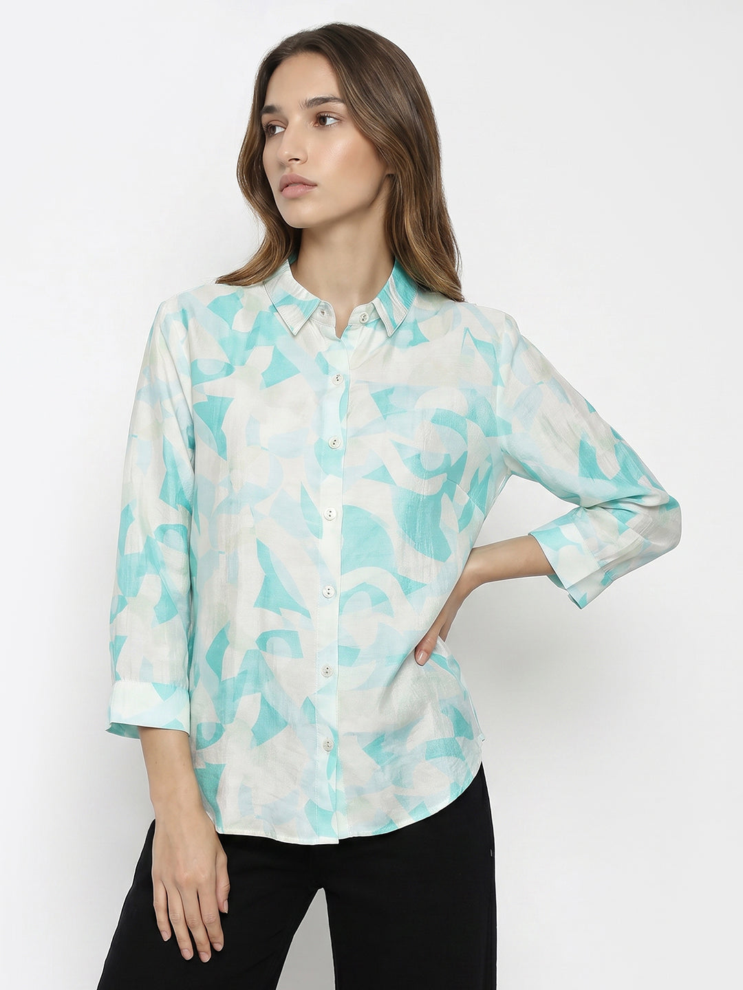 Women Multi Slim Shirt
