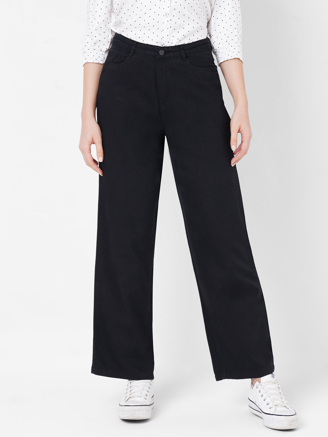 Women High-Rise Wide Leg Jeans
