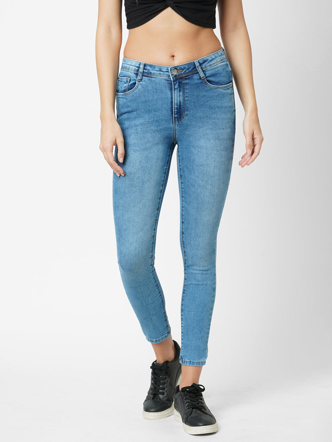 Women High-Rise Skinny Jeans