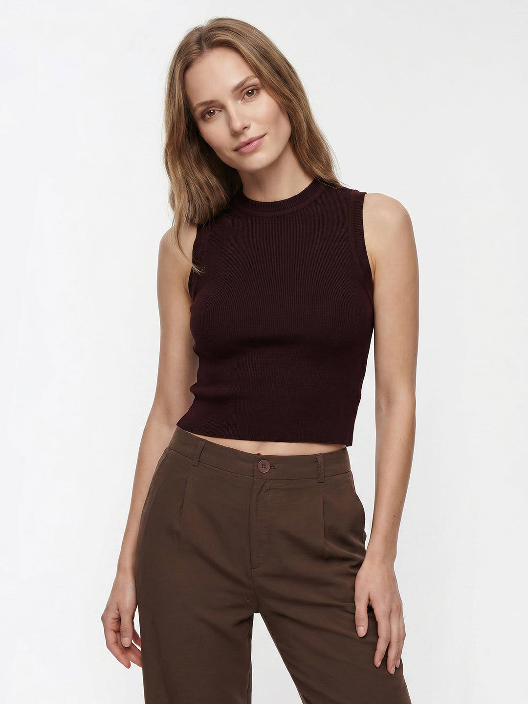 Women Wine Tank Top