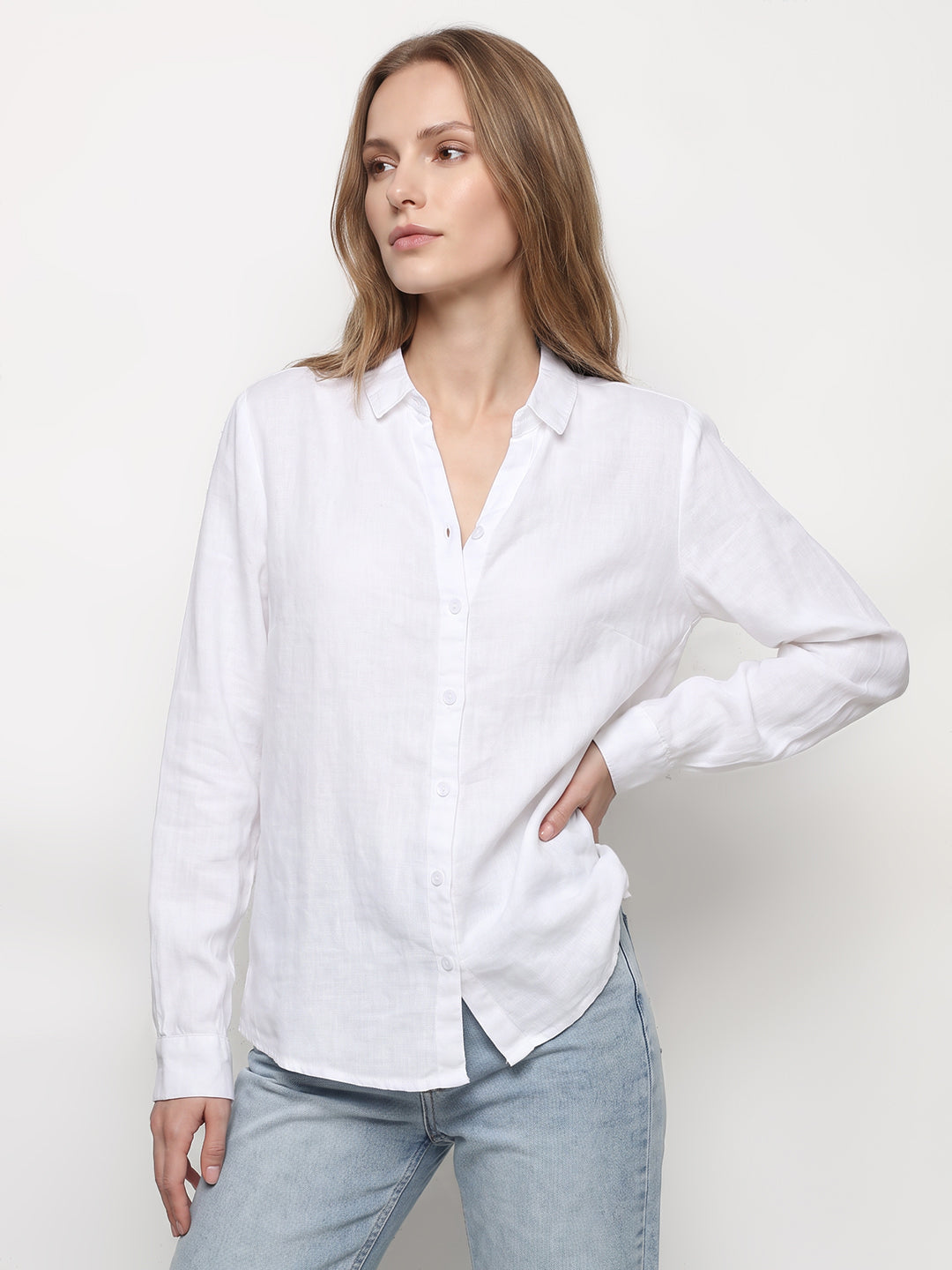 Women White Shirt