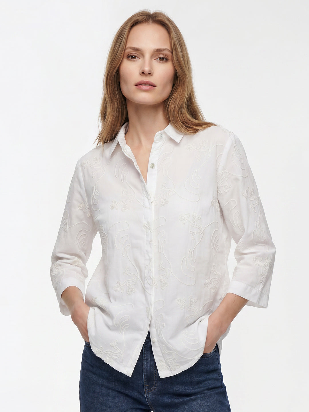 Women White Shirt