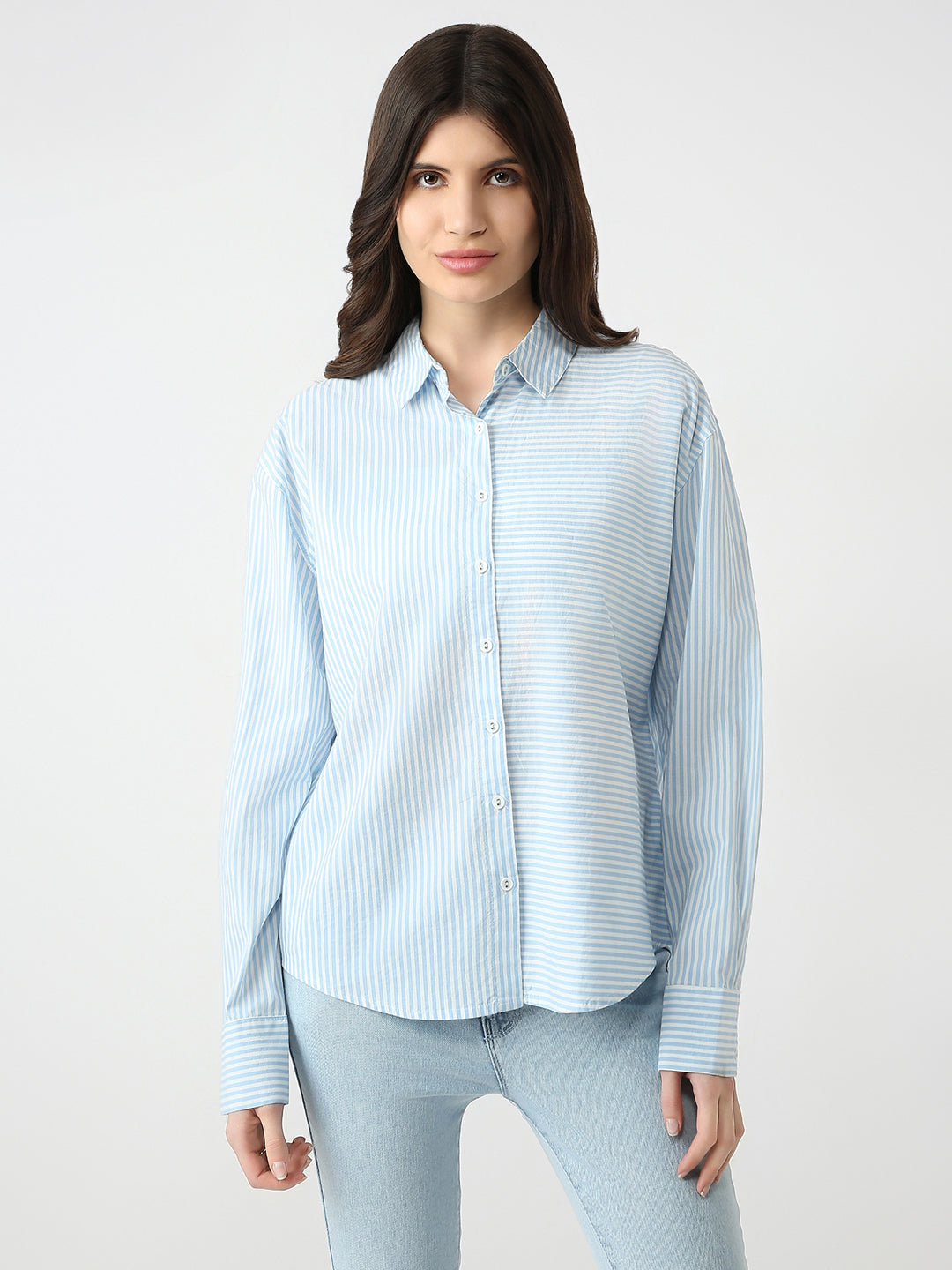 Women Striped Shirt