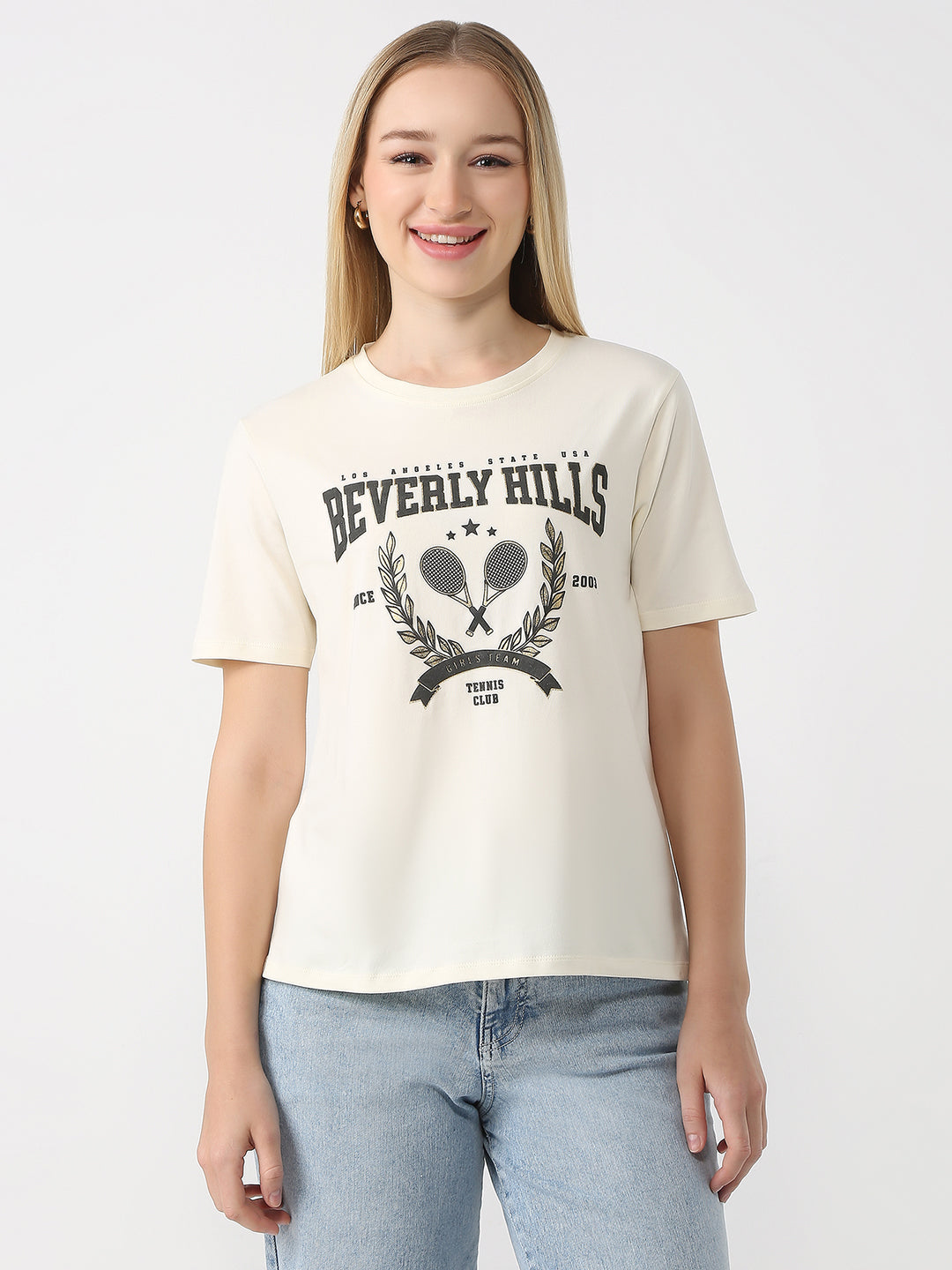 Women Graphic Boxy T-Shirt