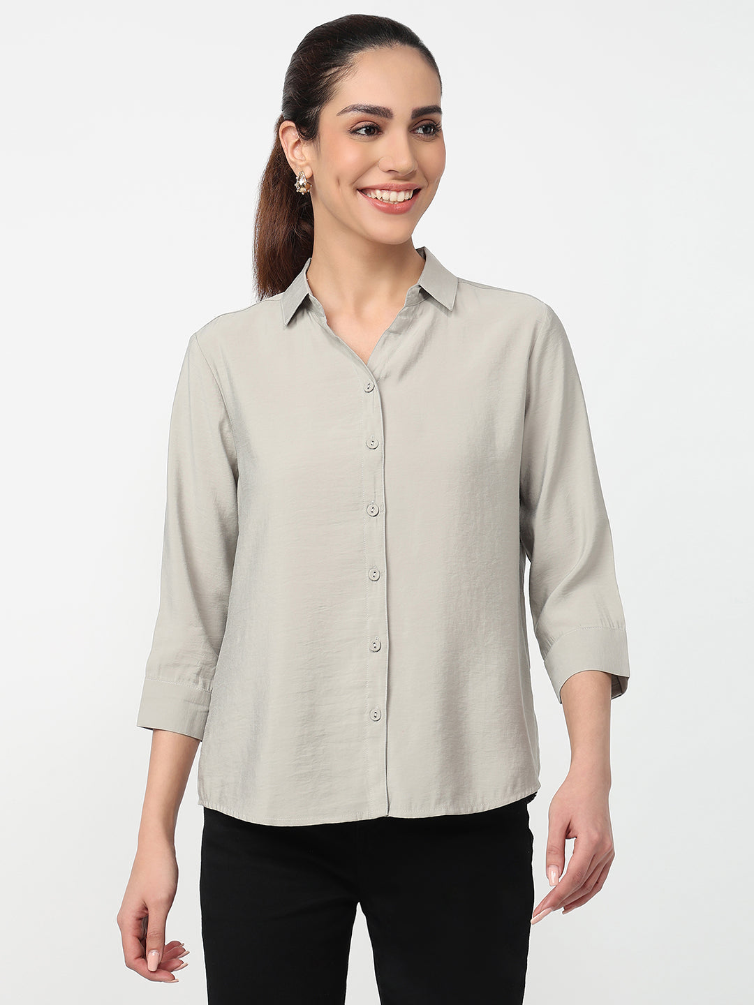 Women Cloud Slim Shirt