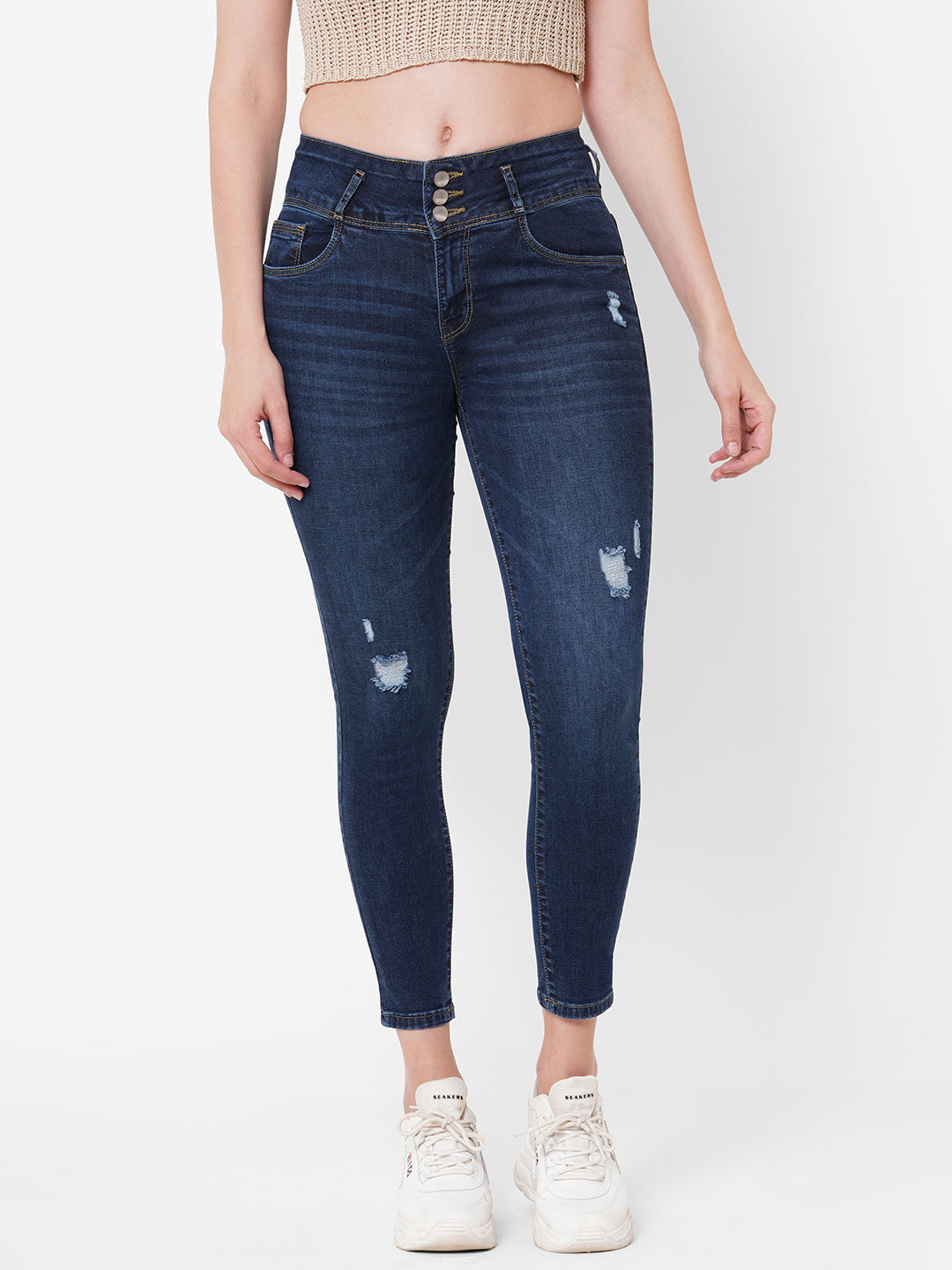 Women High-Rise Skinny Jeans