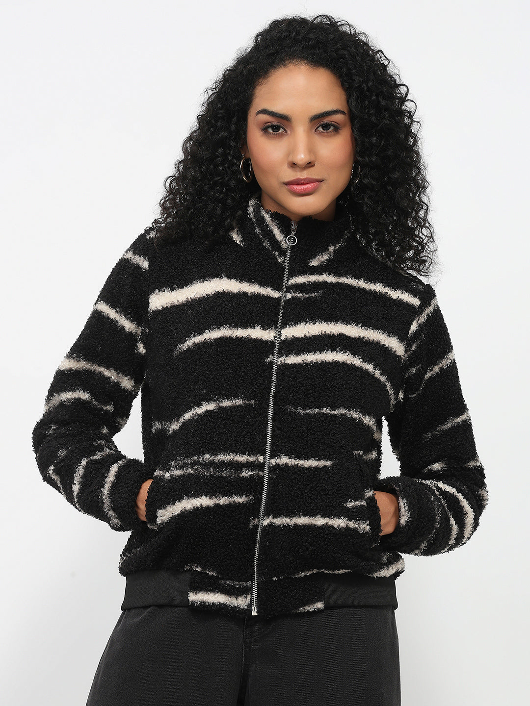Women Black Winter Jacket