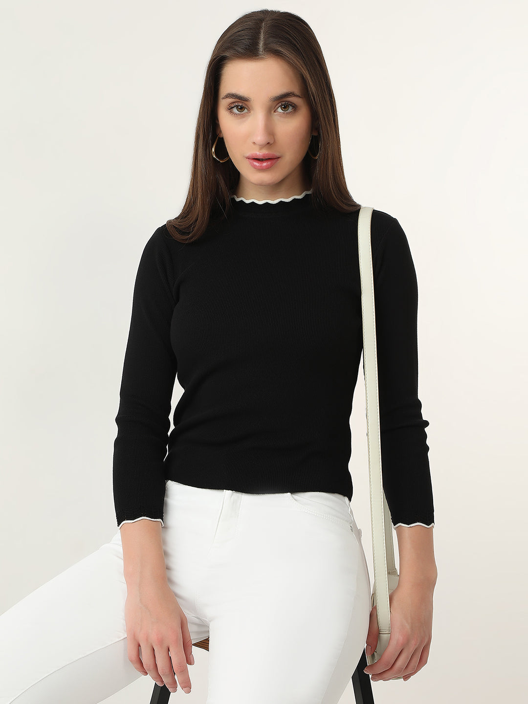 Women Flat Knit Top