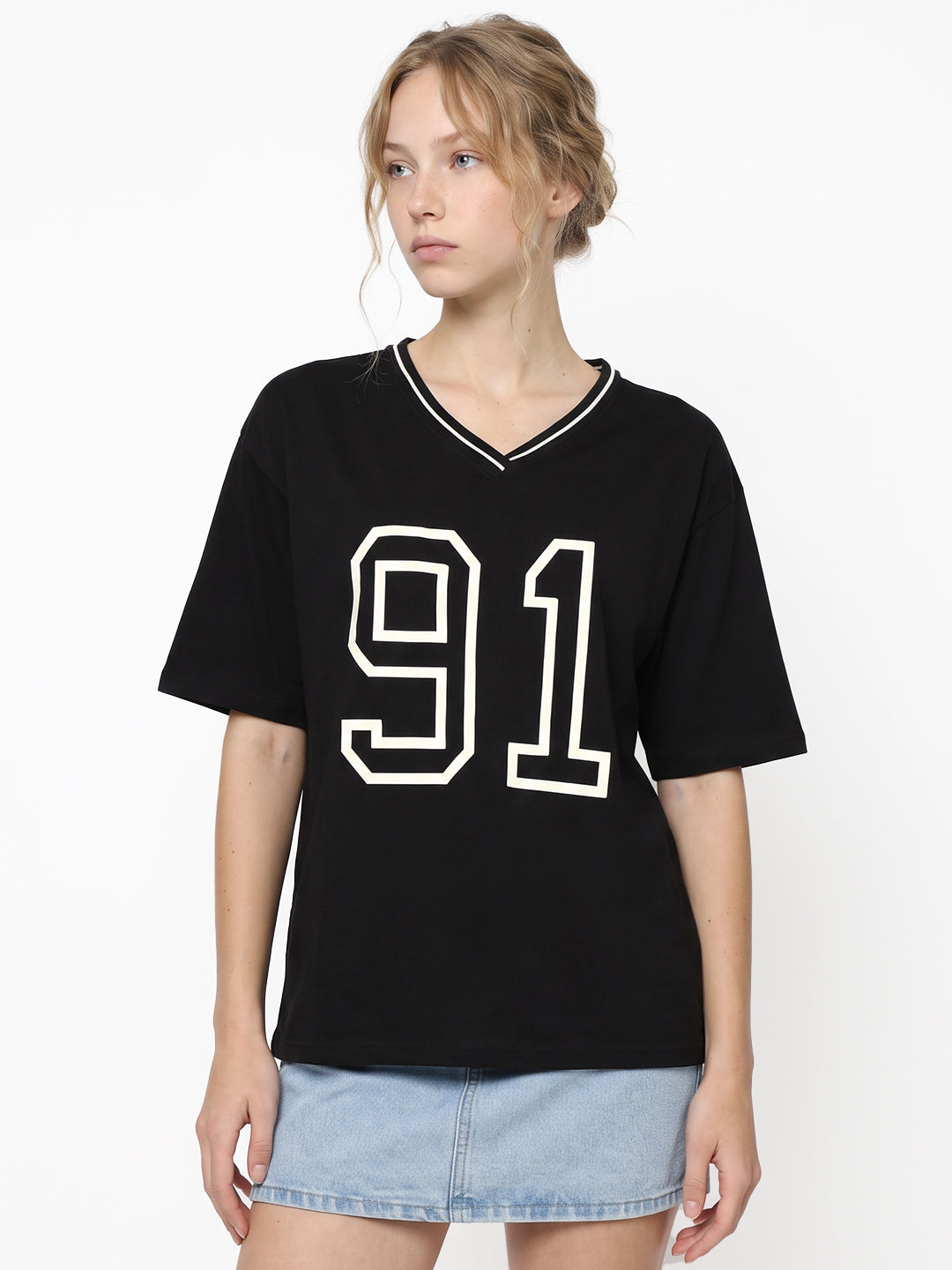 Black Oversized T-Shirt