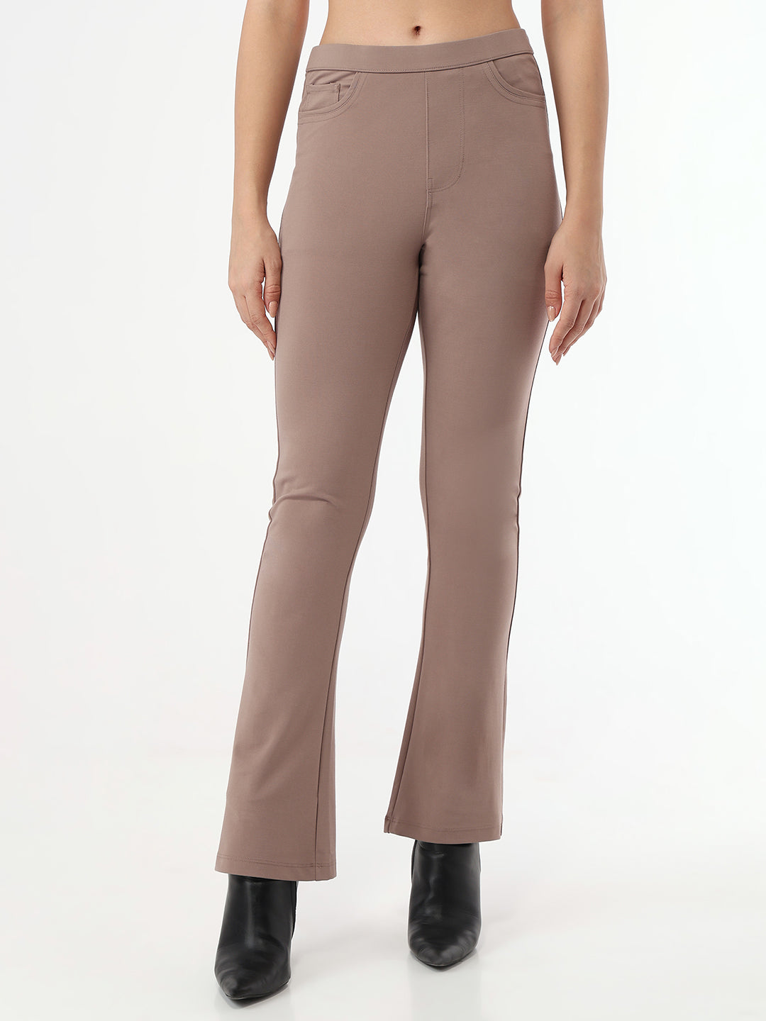 Women E Fawn Mini Flare Treggings