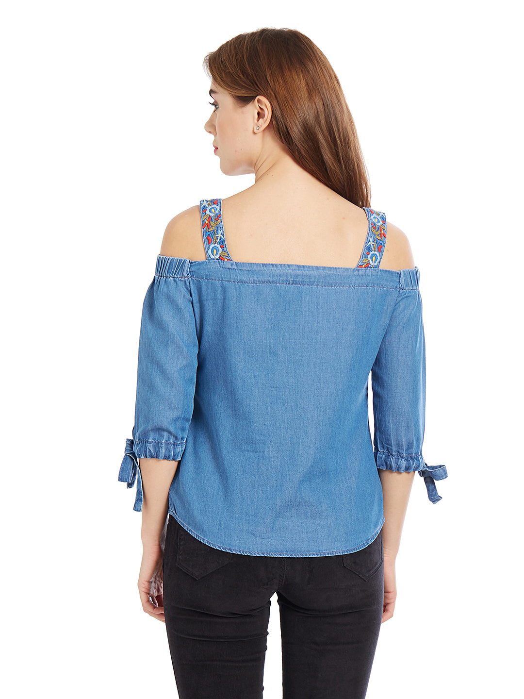 Women Blue Top